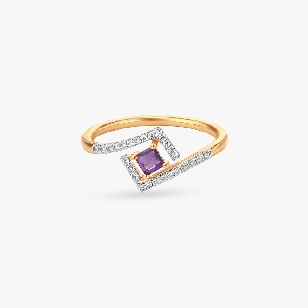 Prism Glow Gold Ring,,hi-res image number null