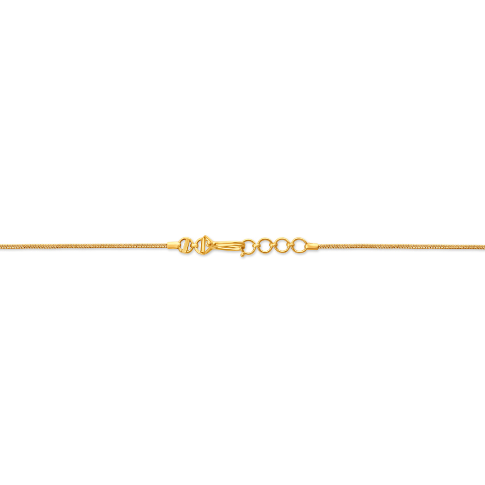 Aesthetic Yellow Gold Ring Mangalsutra,,hi-res image number null