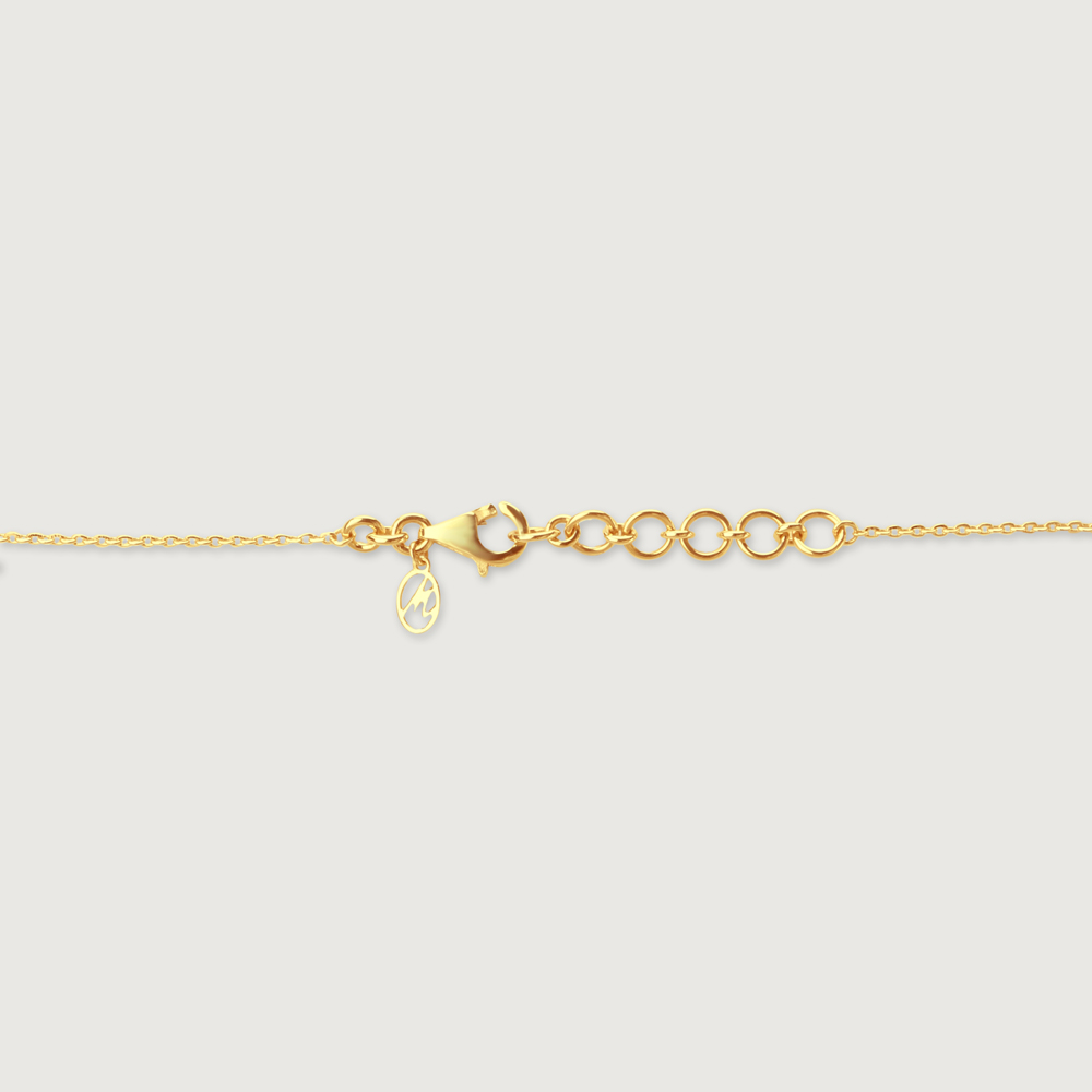Curvy Spark Drop Diamond Necklace,,hi-res image number null