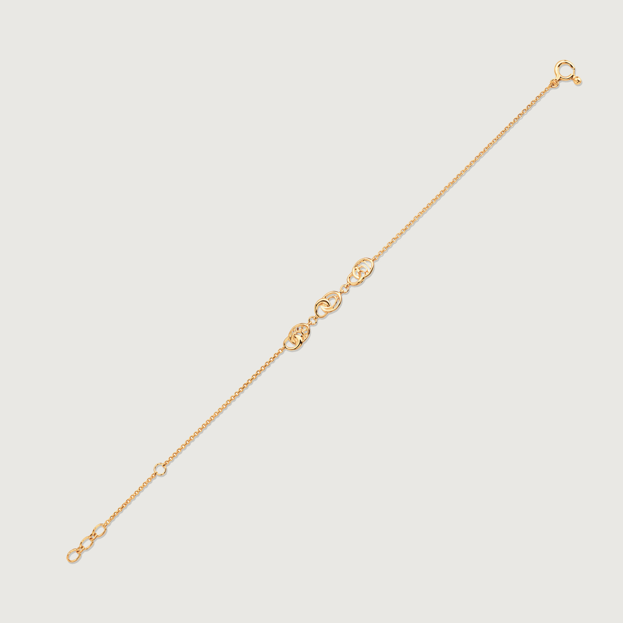 Interwoven Harmony Gold Bracelet,,hi-res image number null