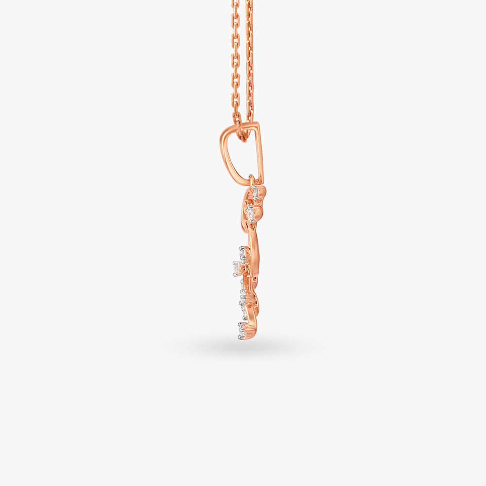 Vine Whirl Diamond Pendant,,hi-res image number null