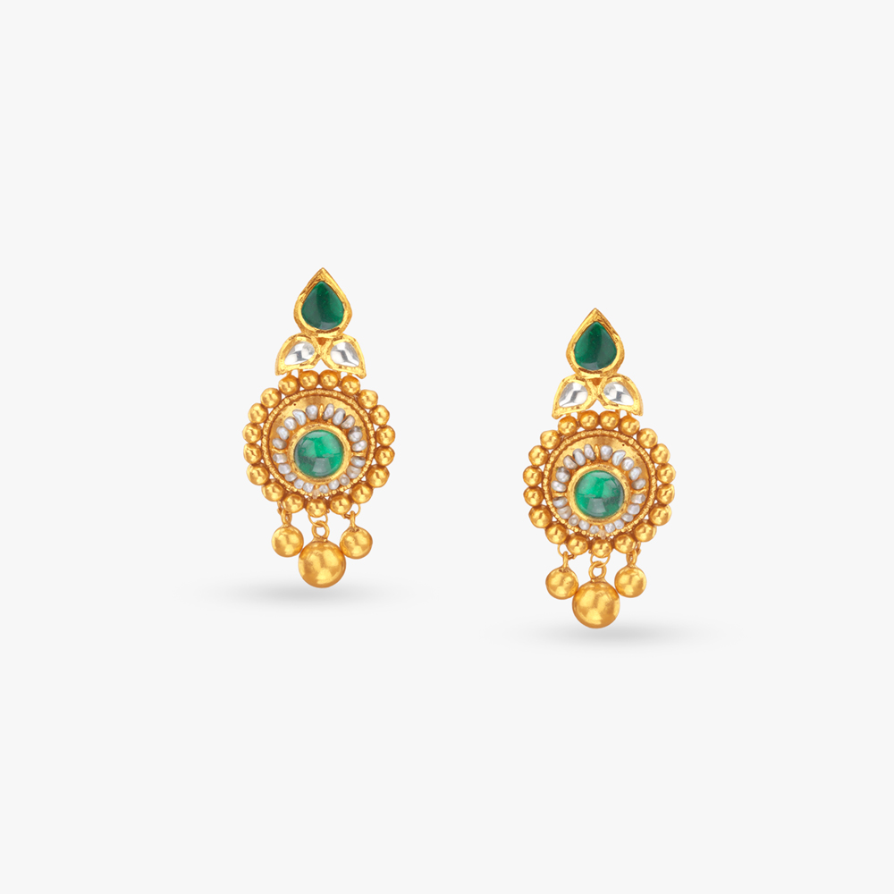 Crescent Glory Gold Necklace set,,hi-res image number null