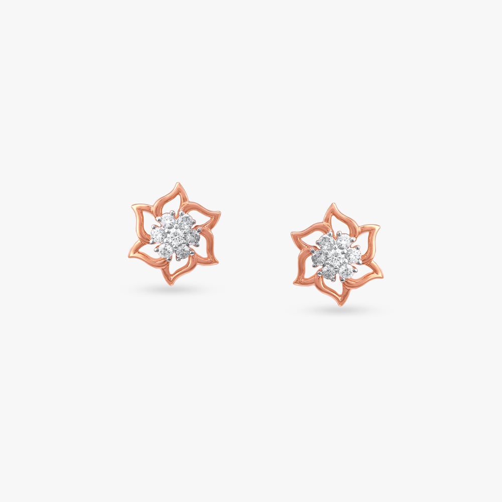 Everbloom Diamond Stud Earrings,,hi-res image number null
