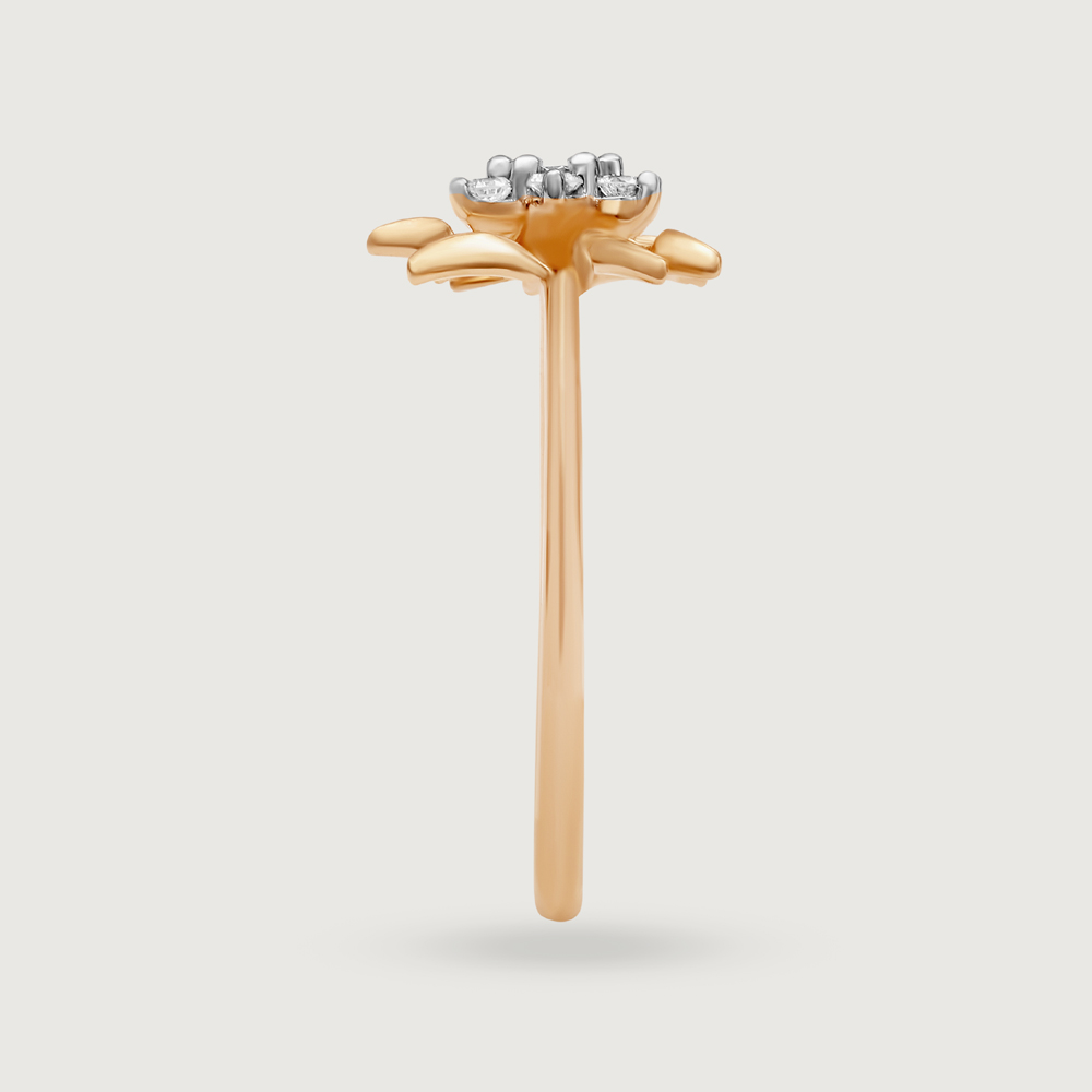 Supernova Shine 14KT Diamond Finger Ring,,hi-res image number null