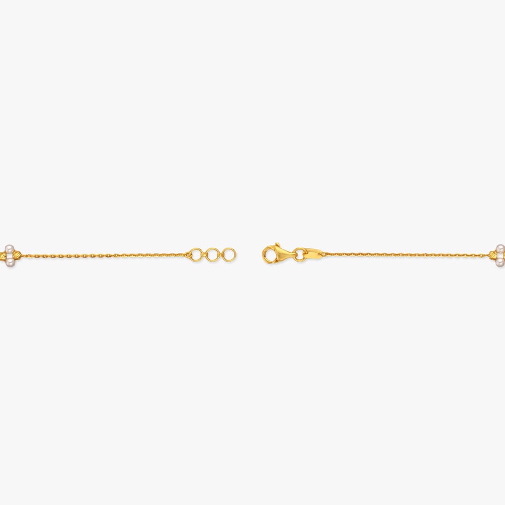 Petite Cluster Gold Bracelet,,hi-res image number null