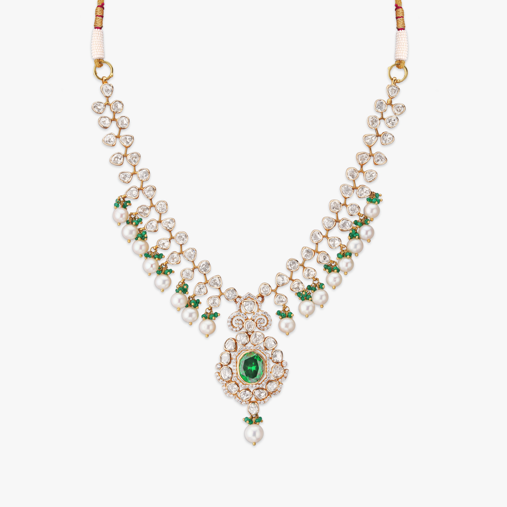 Verdant Radiance Bridal Neckwear Set,,hi-res image number null