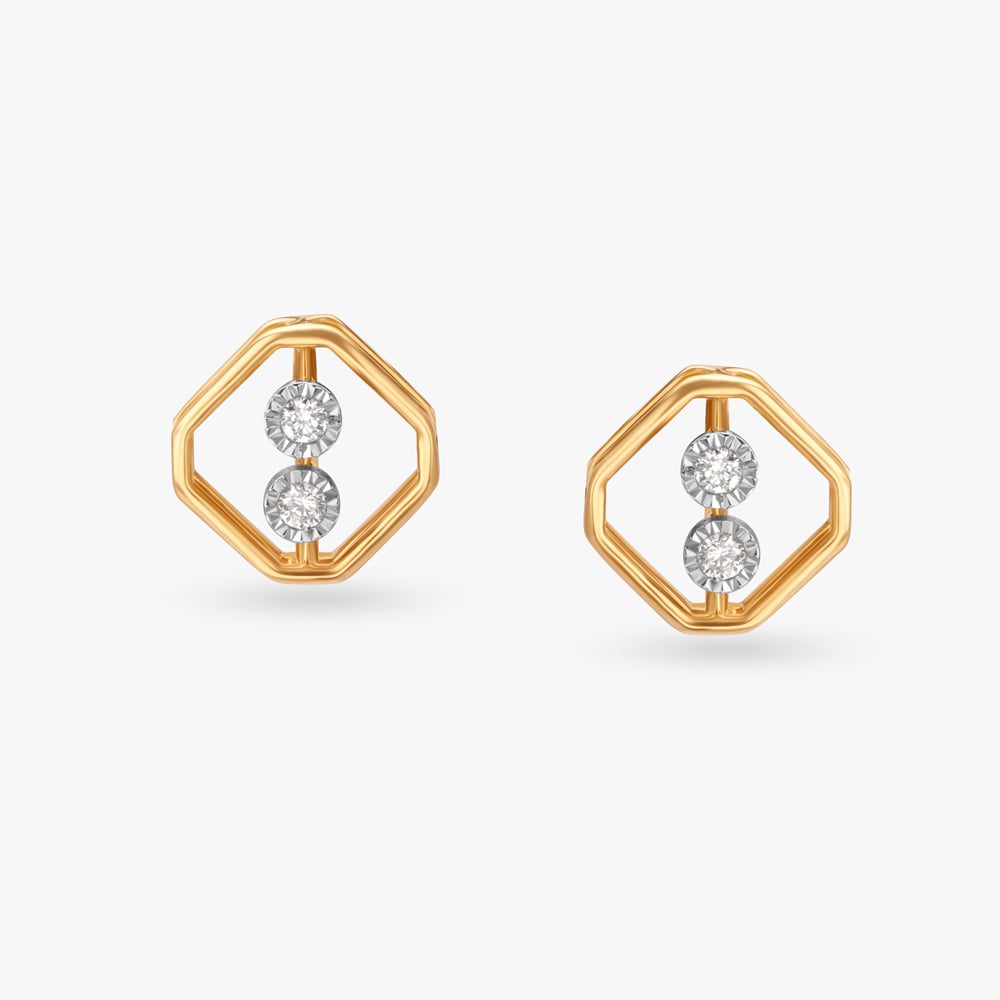 Undeniable Chic Diamond Stud Earrings,,hi-res image number null