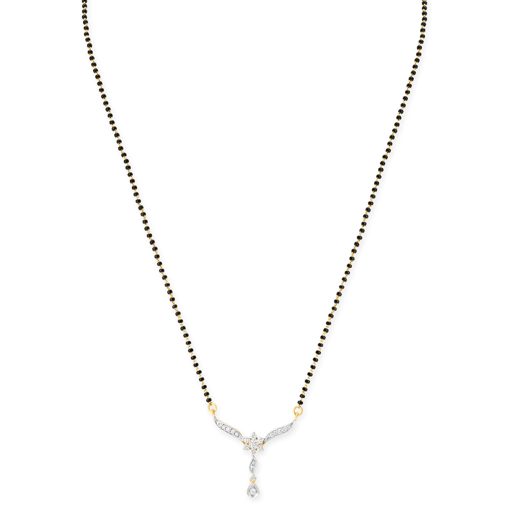 Stylish Diamond Mangalsutra,,hi-res image number null