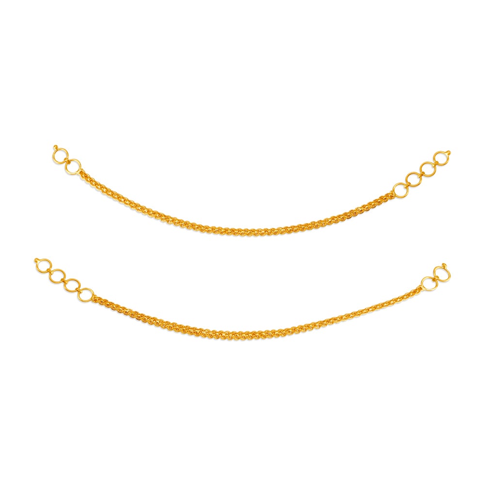 Subtle 22 Karat Yellow Gold Chain Mattal,,hi-res image number null