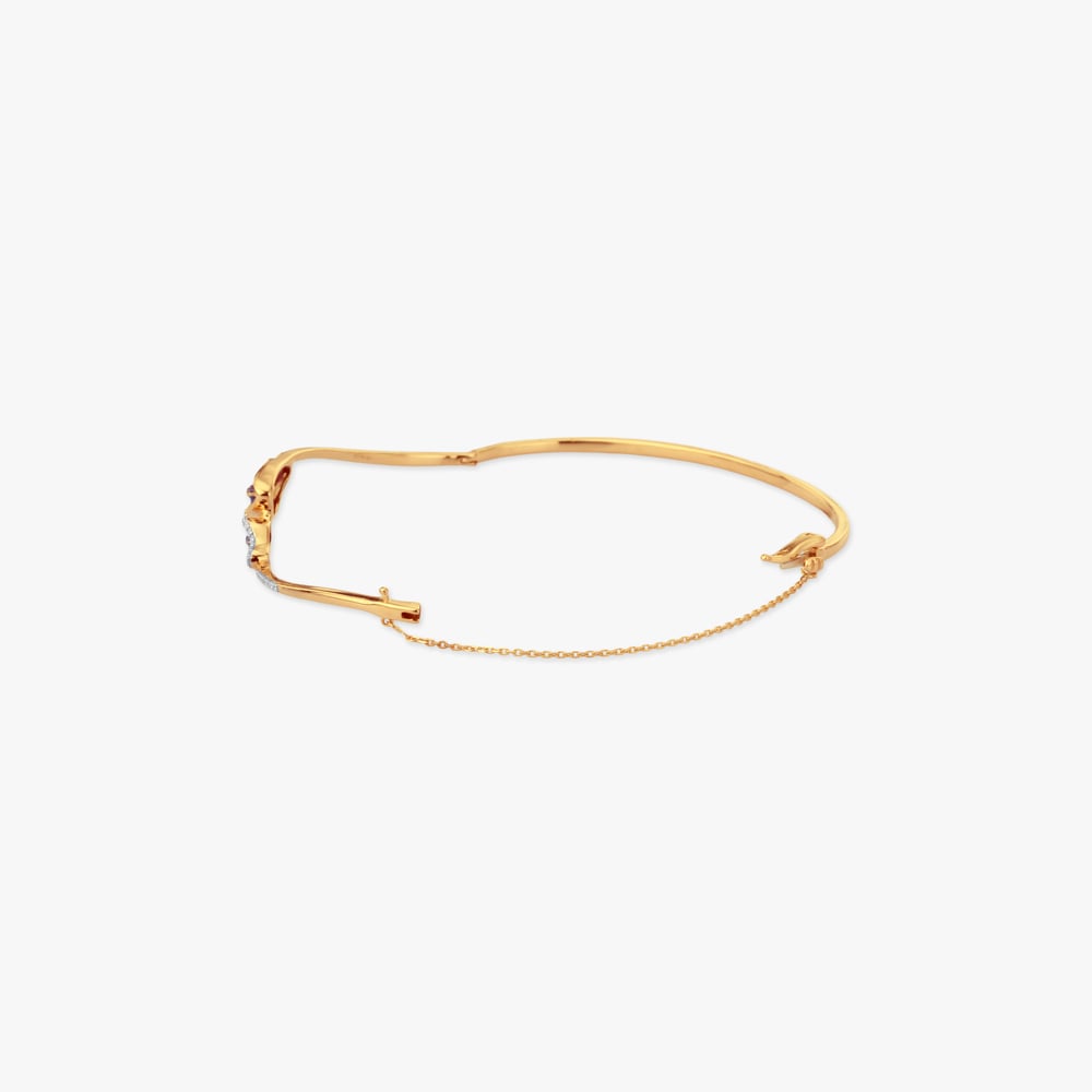 Flutter Wings Diamond Bangle,,hi-res image number null