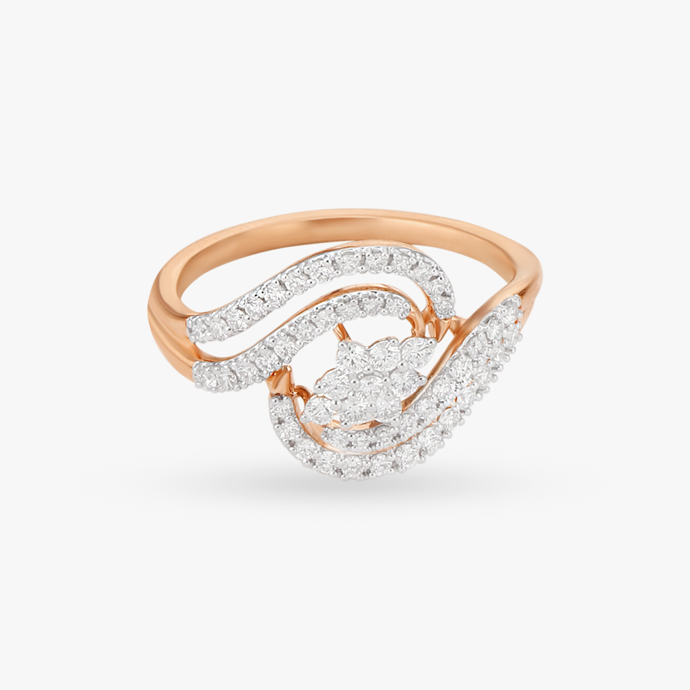 Radiant Rhapsody Diamond Finger Ring,,hi-res image number null