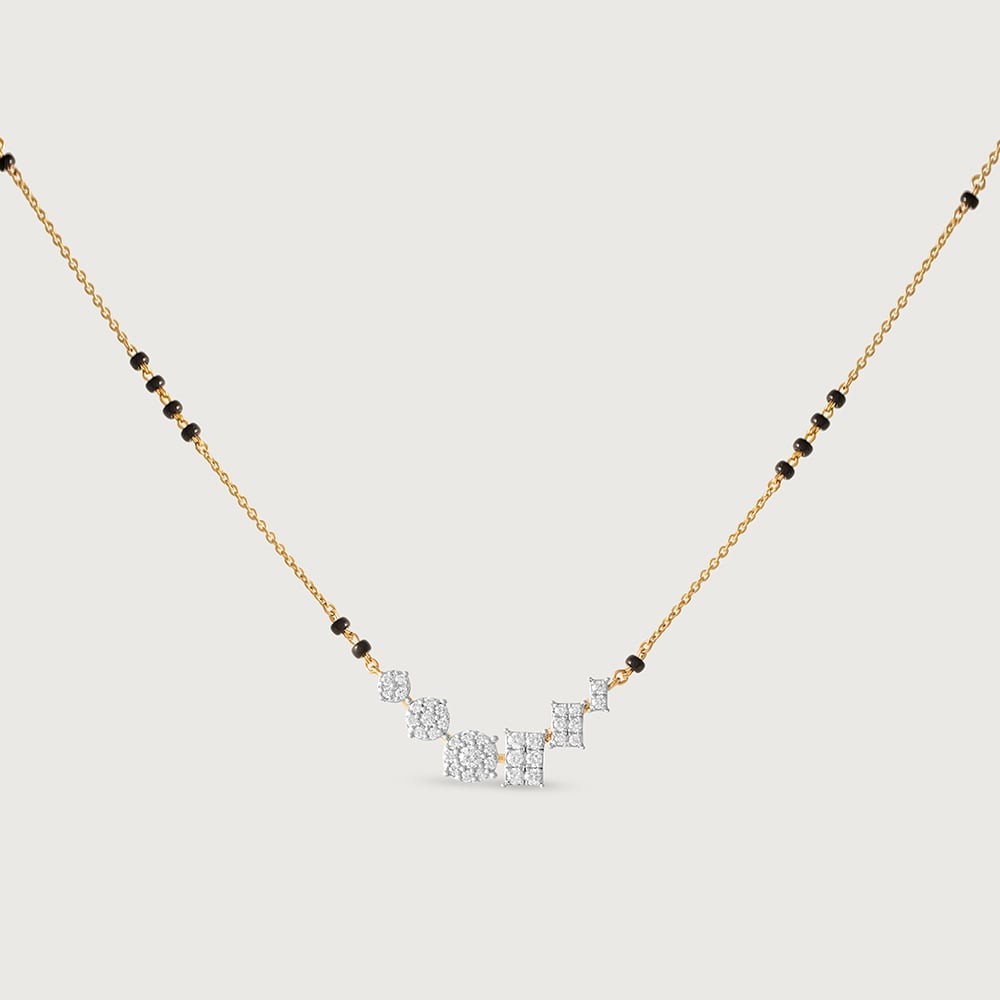 Eternal Bond Gold & Diamond Mangalsutra,,hi-res image number null