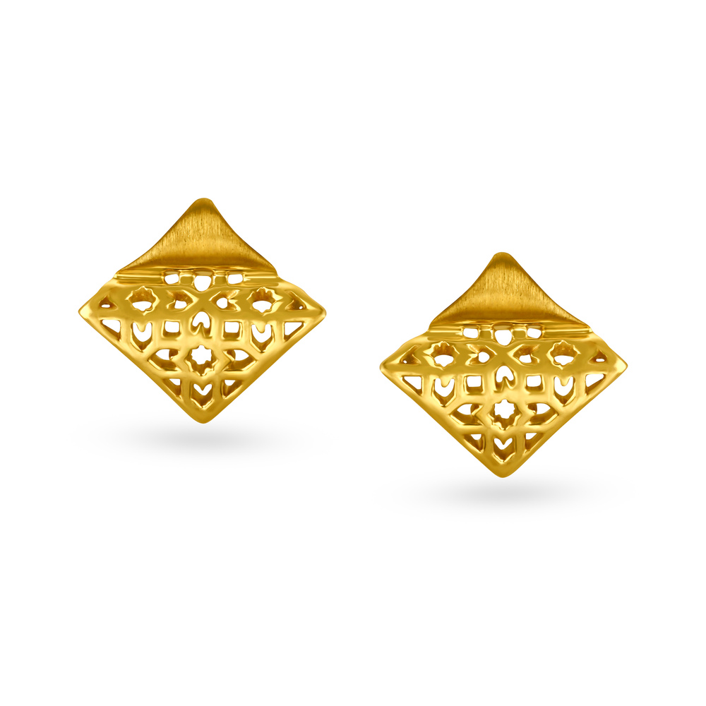 Buy Mia by Tanishq Stellar Symphony 14k Gold Earrings Online At Best Price  @ Tata CLiQ