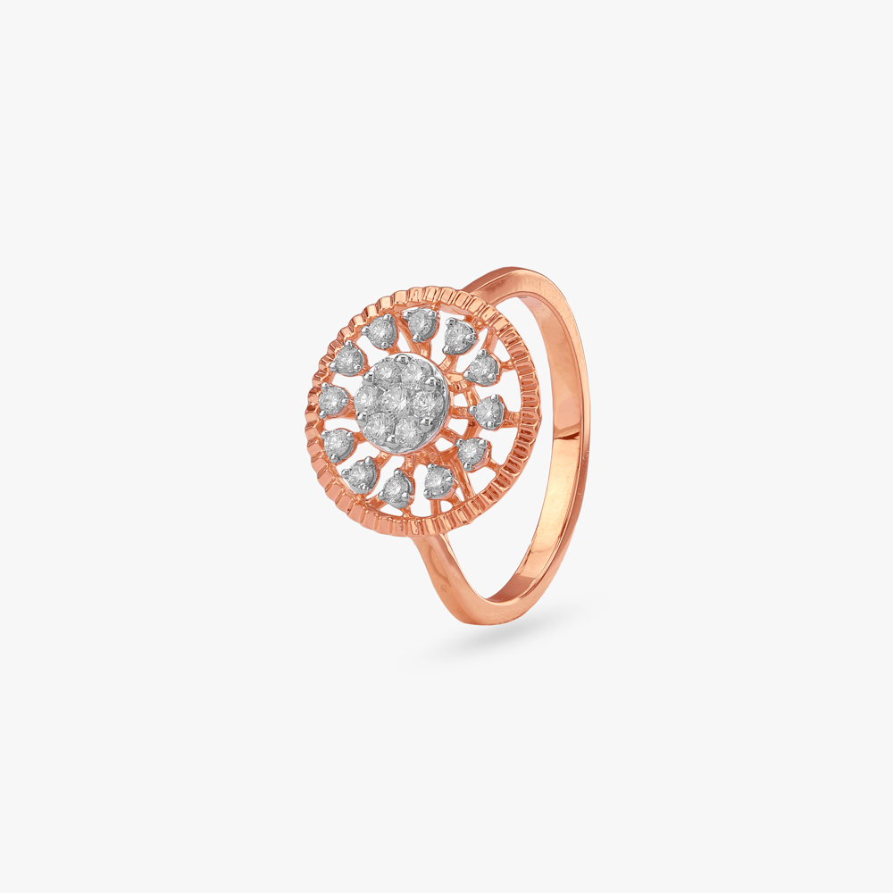 Ornate Halo Diamond Ring,,hi-res image number null
