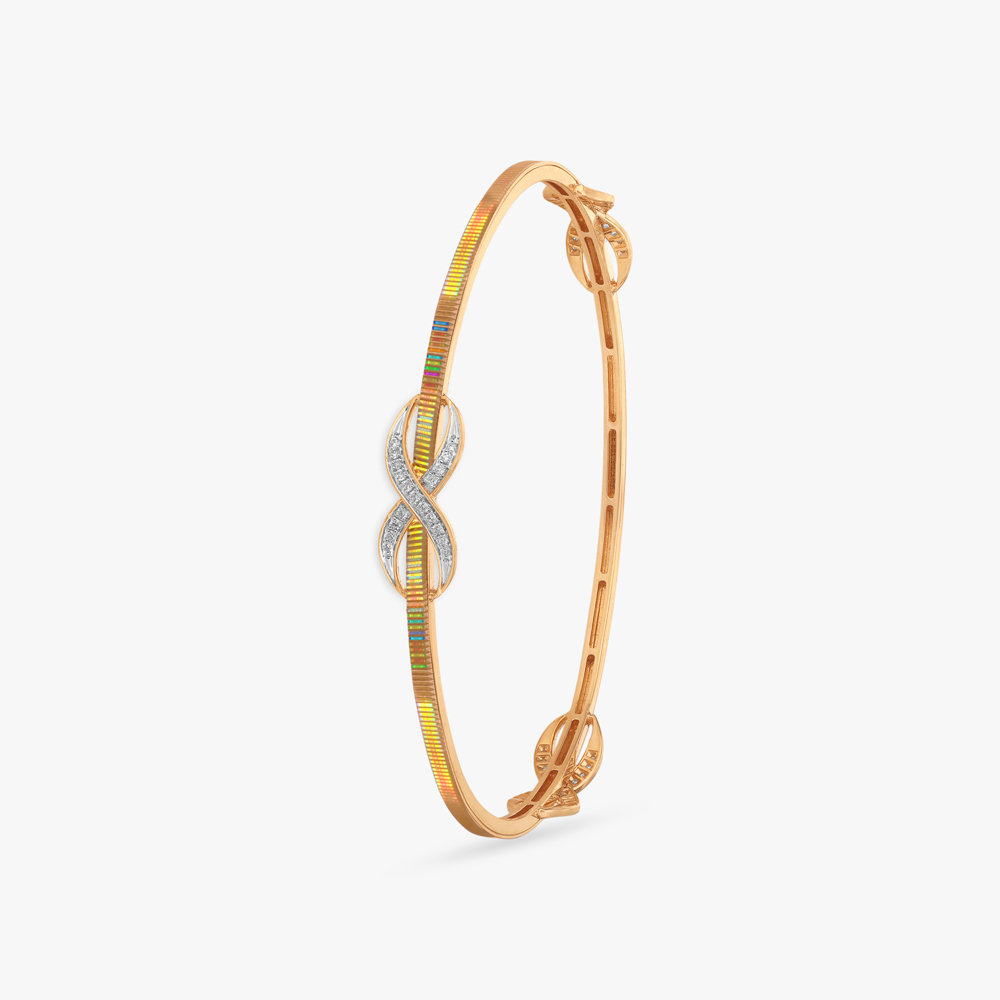 Celestial Loop Diamond Bangle,,hi-res image number null