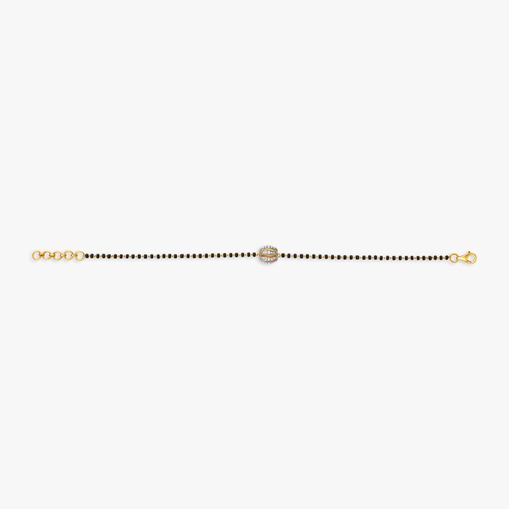 Round Shape Diamond Bracelet,,hi-res image number null