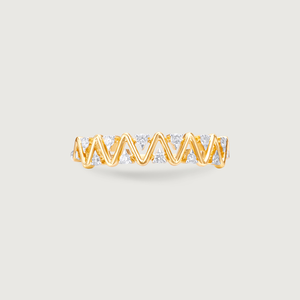 Zigzag Radiance Diamond Ring,,hi-res image number null
