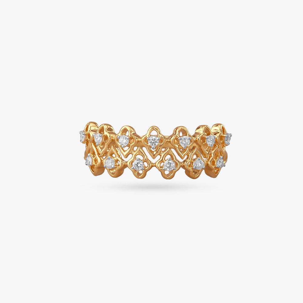 Criss-Cross Sparkle Diamond Ring,,hi-res image number null