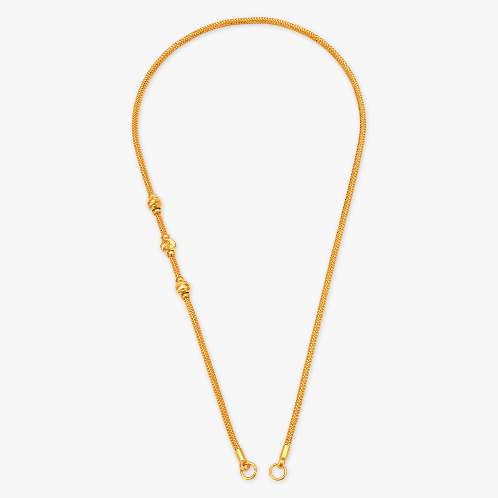 Aesthetic Harmony Mugappu Chain,,hi-res image number null