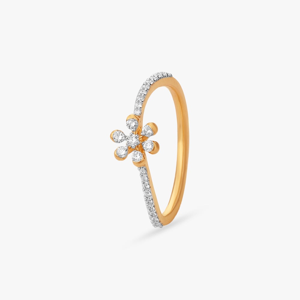 Petal Spark Diamond Ring,,hi-res image number null