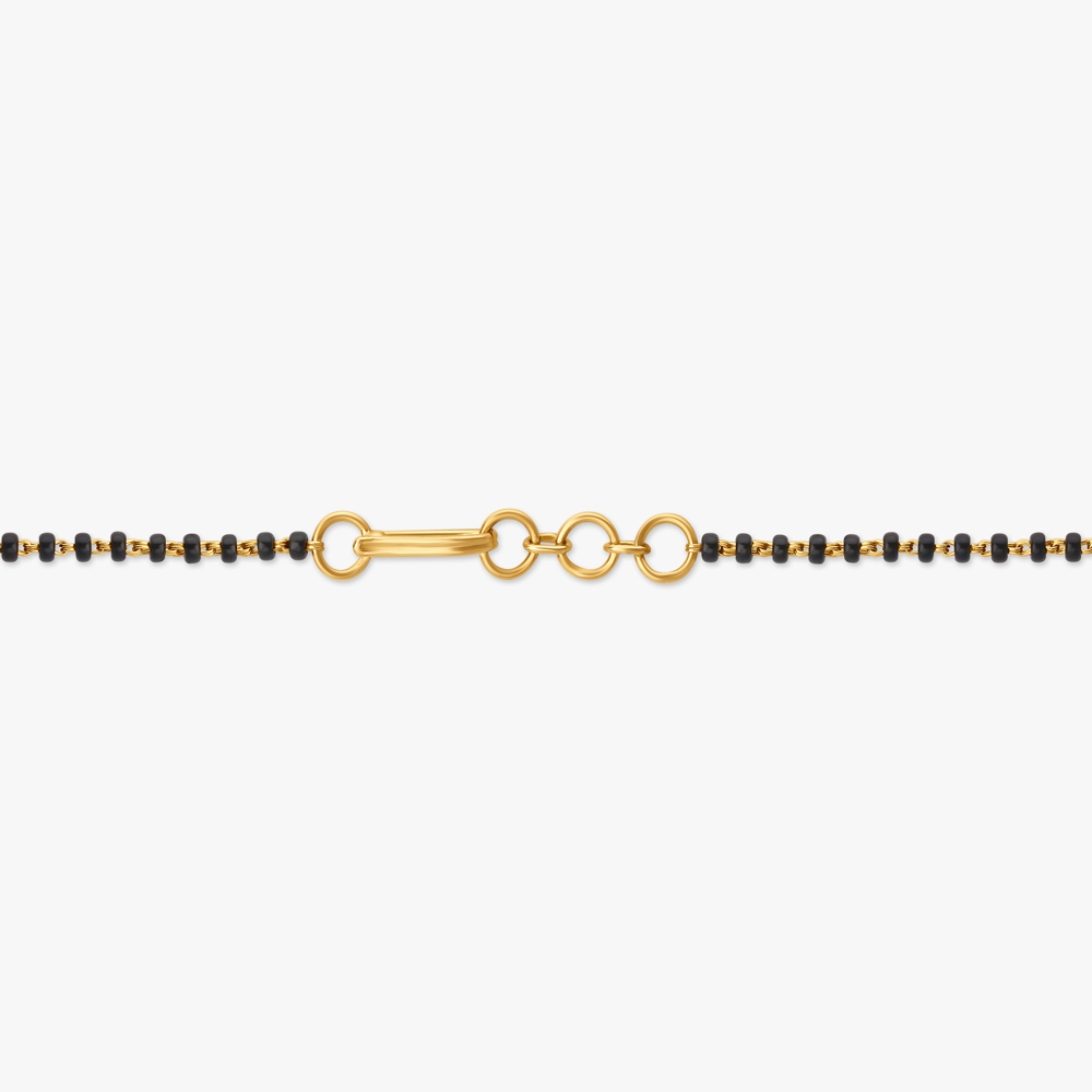 Exquisite Floral Diamond Mangalsutra,,hi-res image number null