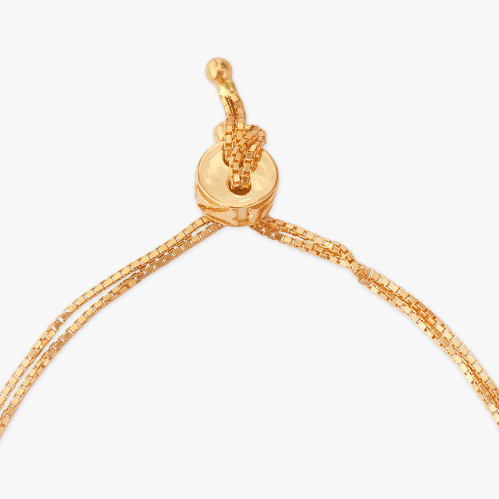 Radiant Triad Gold Bracelet,,hi-res image number null