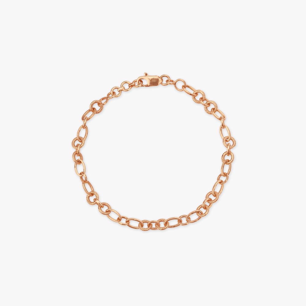 

Classic Links Gold Bracelet