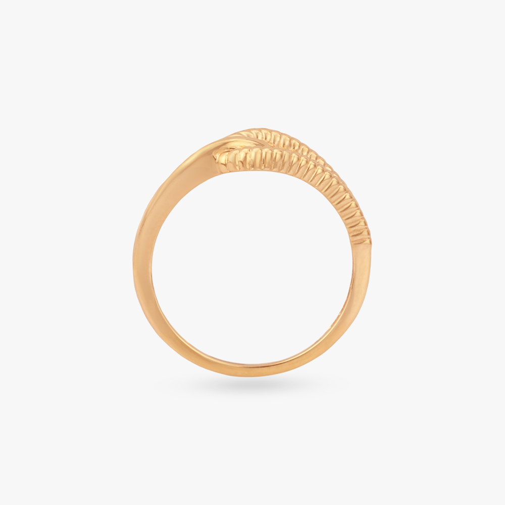 Twisted Rope Gold Ring,,hi-res image number null