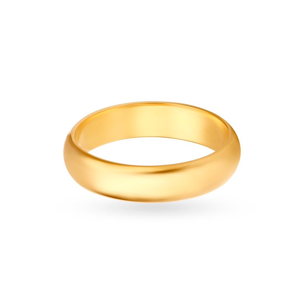 Minimalistic Elegant Gold Ring,,hi-res image number null