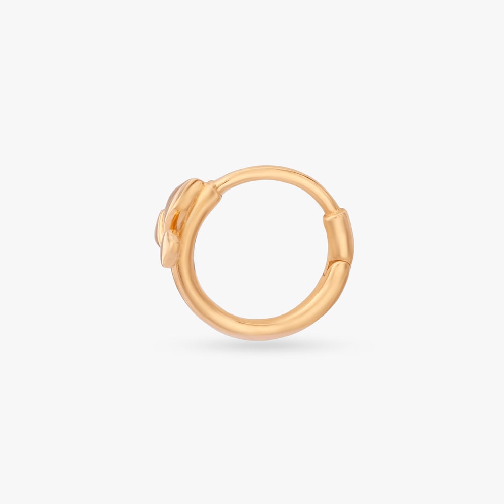 Chic Edge Gold Nose Pin,,hi-res image number null