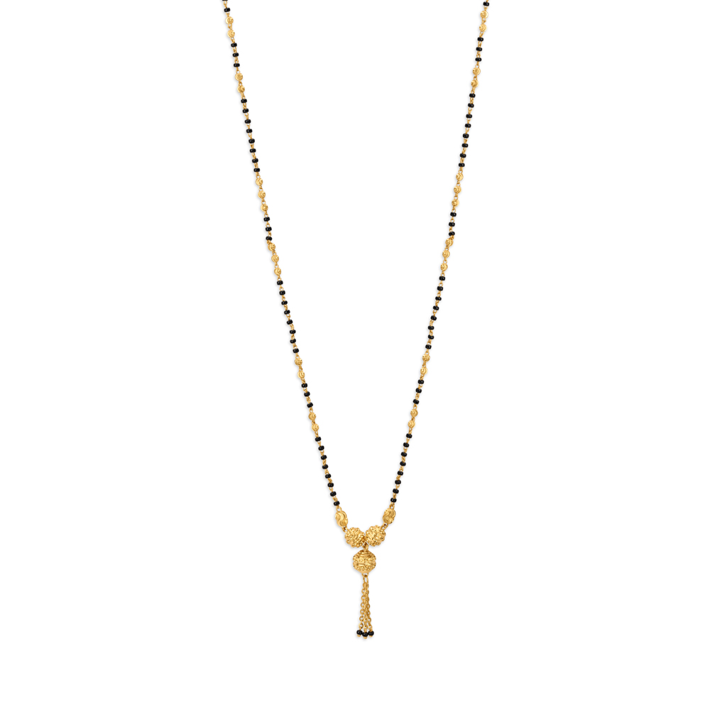Alluring Petite Gold Mangalsutra,,hi-res image number null