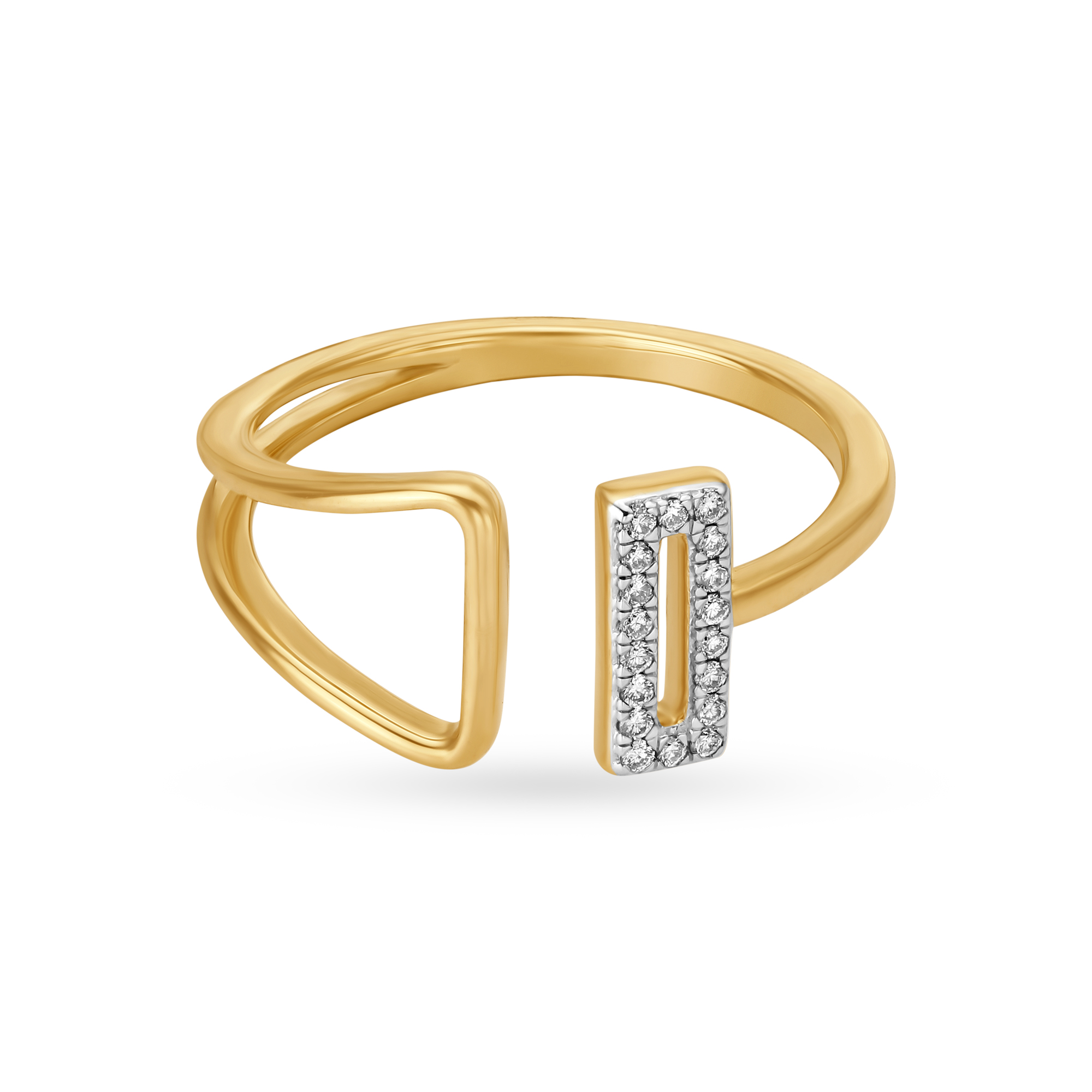 14KT Yellow Gold Diamond Ring,,hi-res image number null