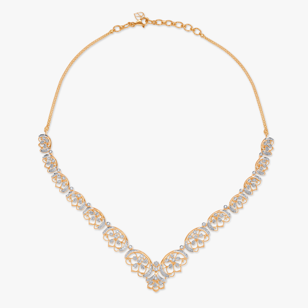 Crown Verse Diamond Necklace Set,,hi-res image number null