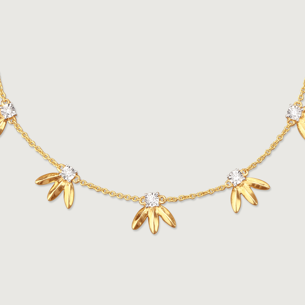 Playful Sparkle Leaf Diamond Bracelet,,hi-res image number null