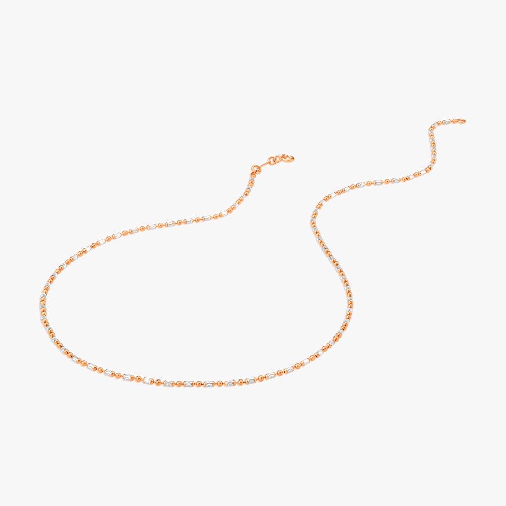 Graceful Geometric Gold Chain,,hi-res image number null