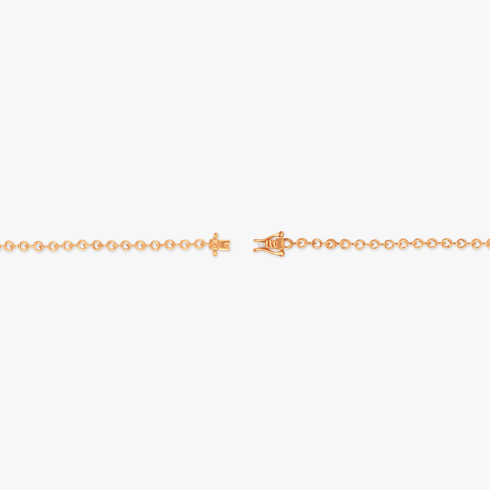 Gold Silhouette Tennis Bracelet,,hi-res image number null