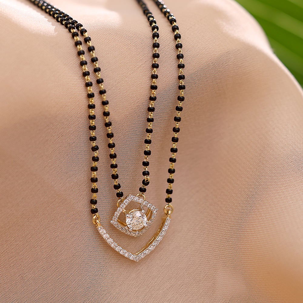 Everlasting Harmony Solitaire Mangalsutra,,hi-res image number null