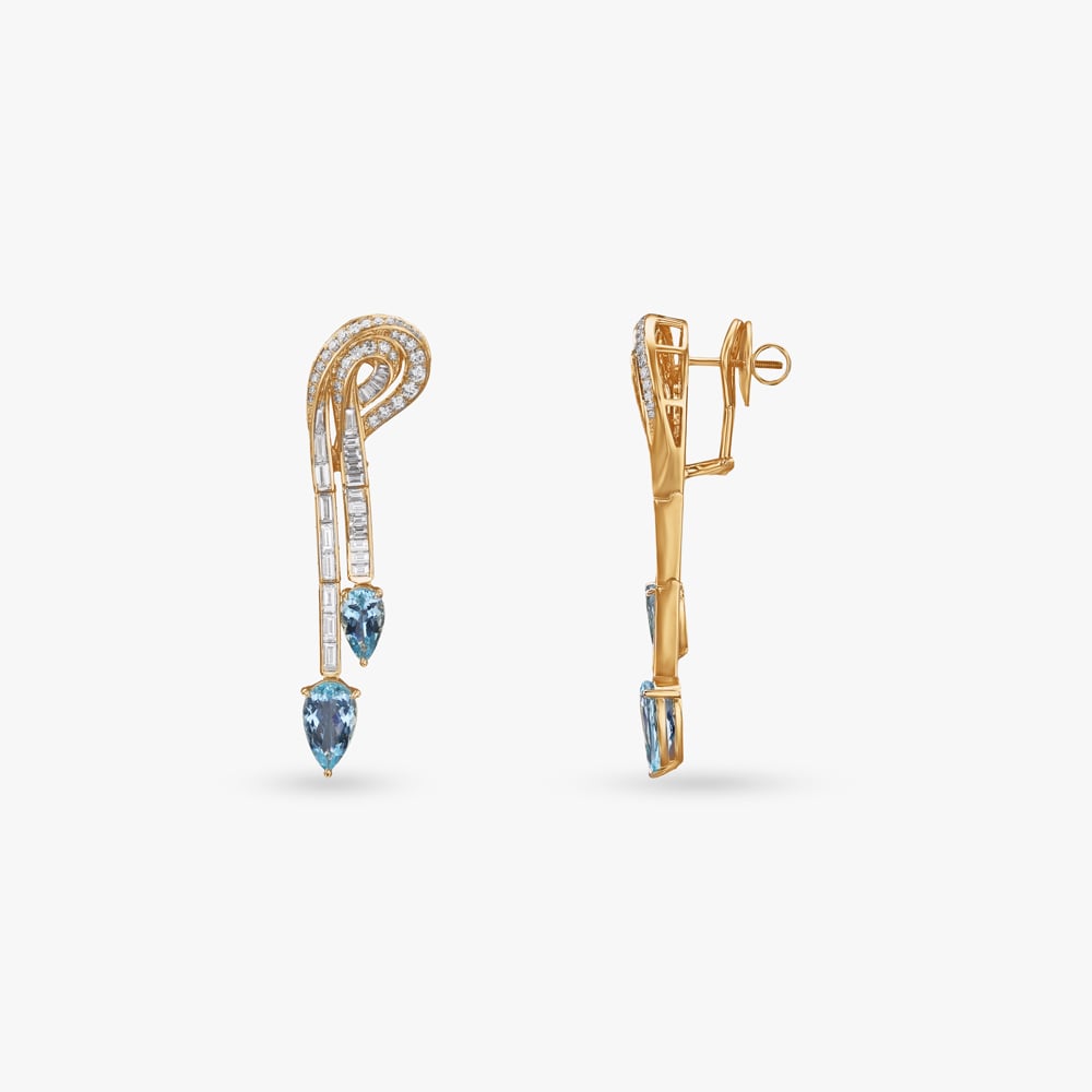 Celestial Curve Diamond Necklace Set,,hi-res image number null