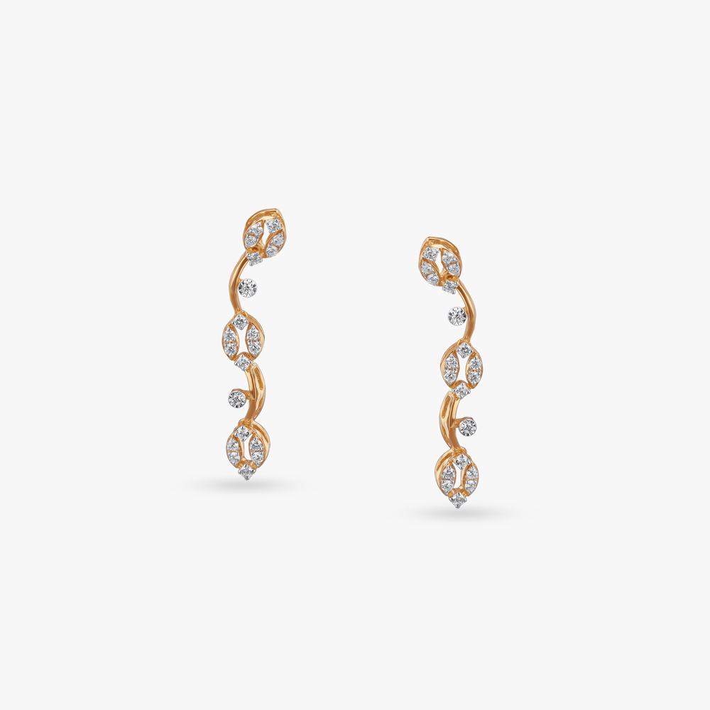 Wavy Grace Diamond Necklace Set,,hi-res image number null