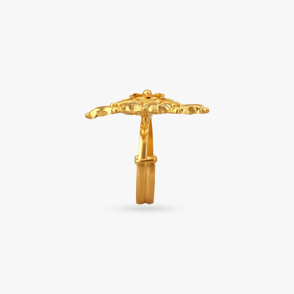 Graceful Heritage Gold Ring,,hi-res image number null