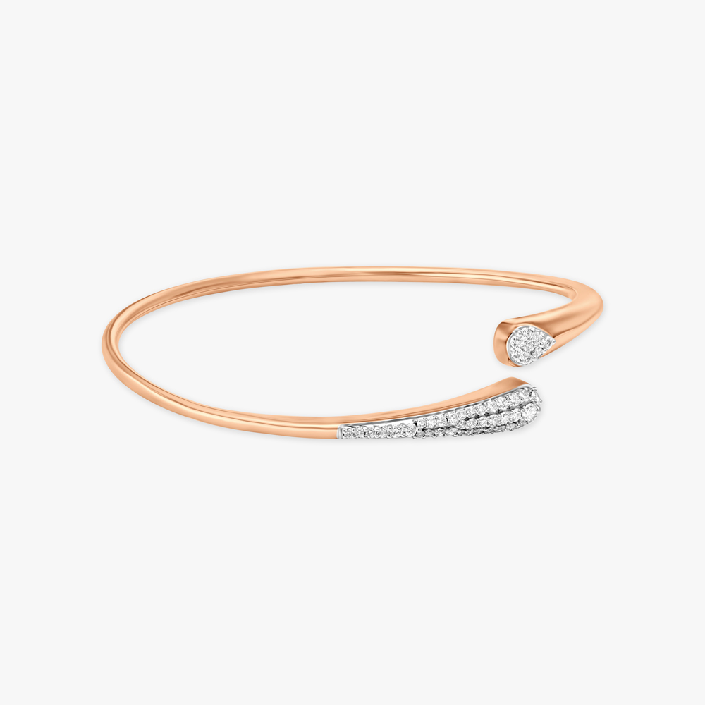 Sleek Radiance Diamond Bangle,,hi-res image number null