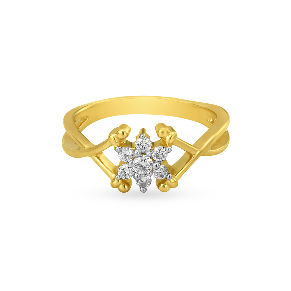 Enchanting Diamond Finger Ring,,hi-res image number null