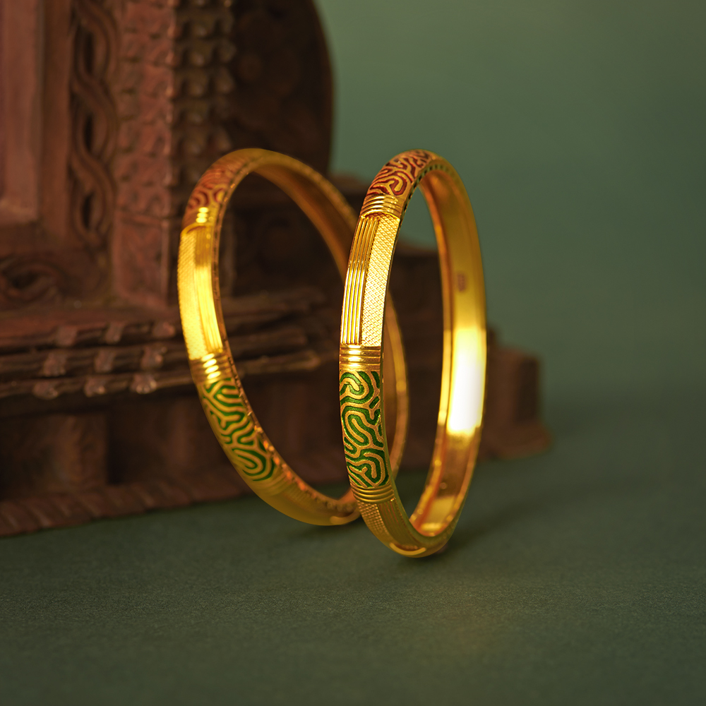 Vibrant Enamel Bangle,,hi-res image number null