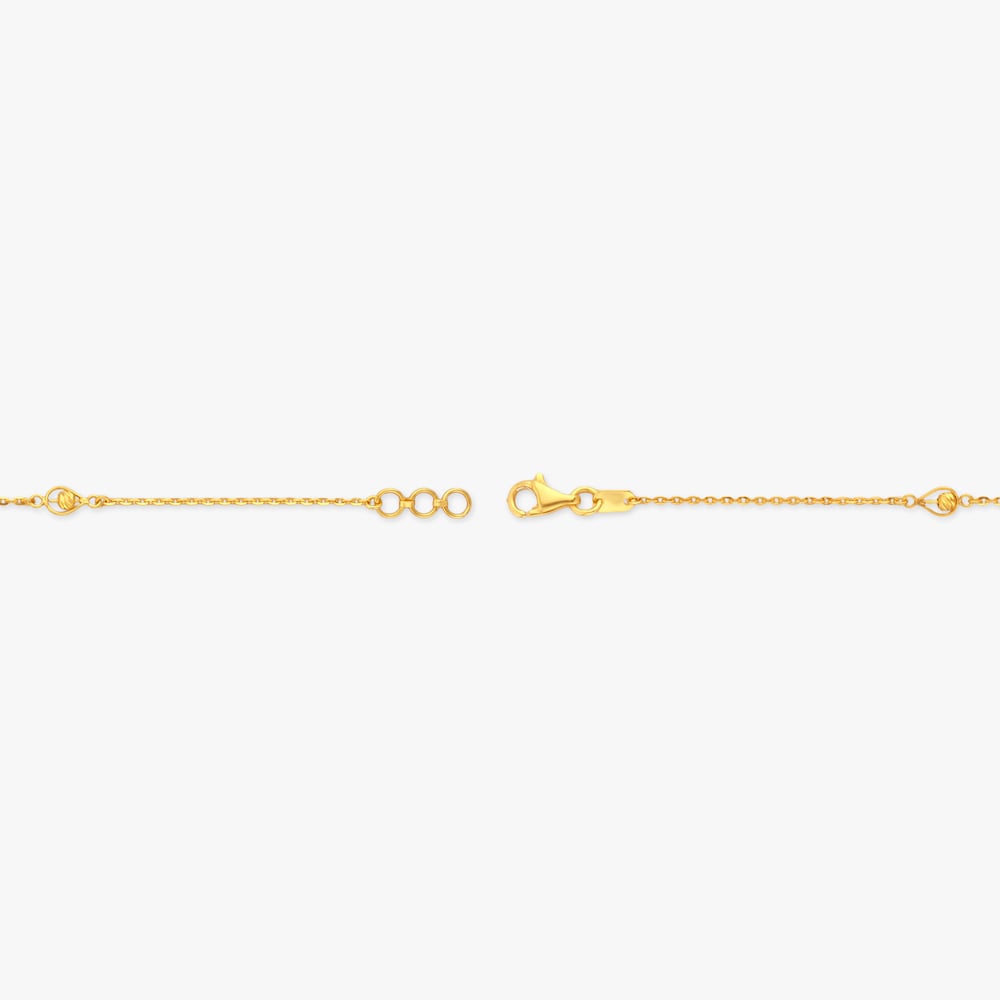 Petal Frame Gold Bracelet,,hi-res image number null