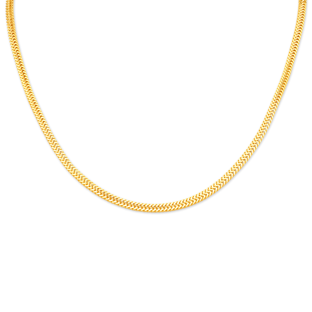 Mens gold sales snake chain