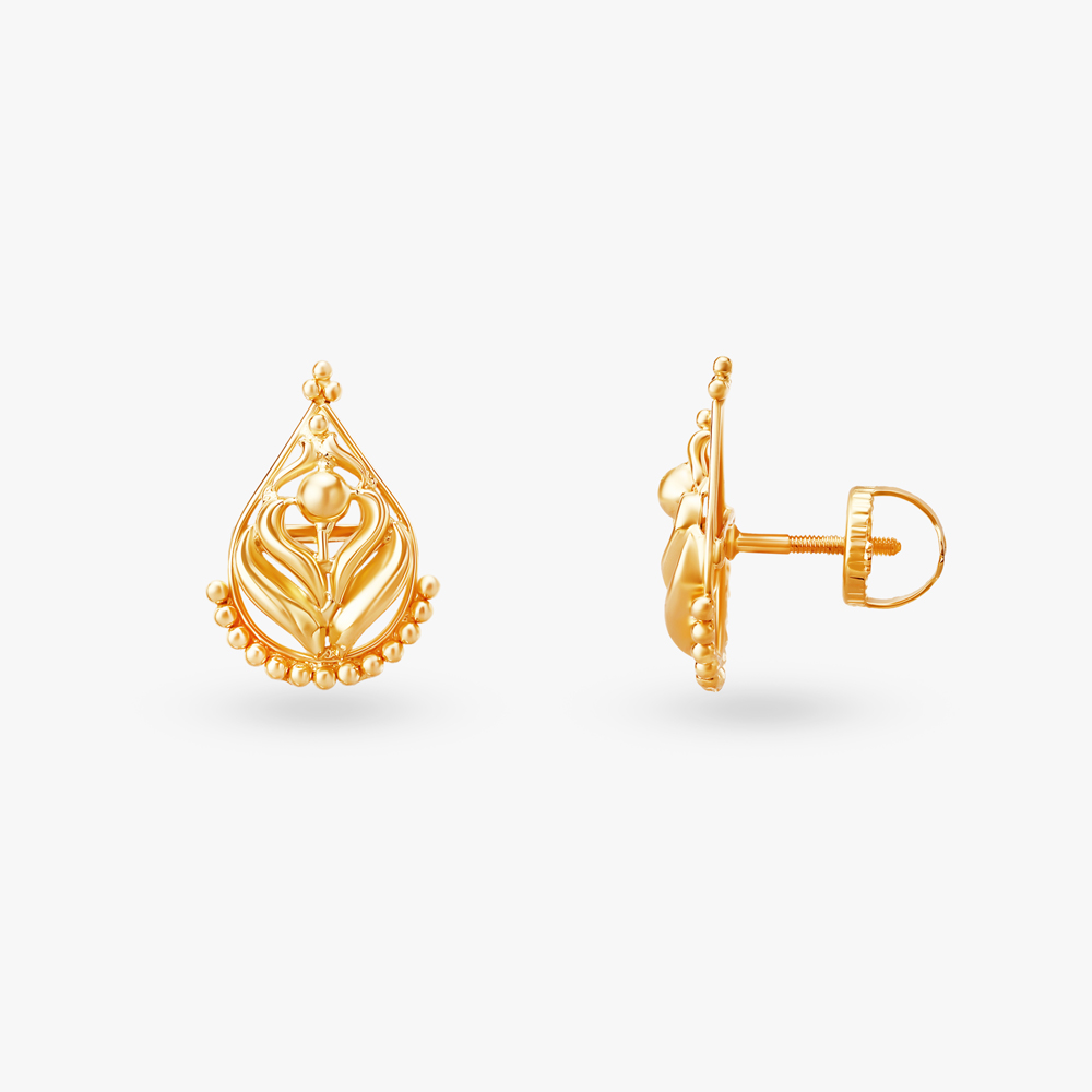 Petal Perfection Gold Necklace Set,,hi-res image number null