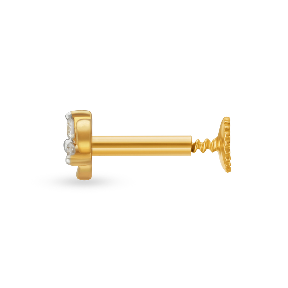 Stunning Diamond Nose Pin,,hi-res image number null