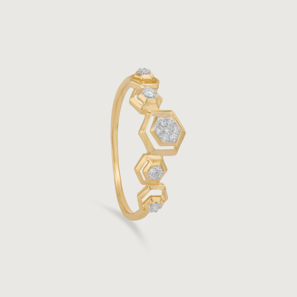 Honeycomb Radiance Diamond Ring,,hi-res image number null