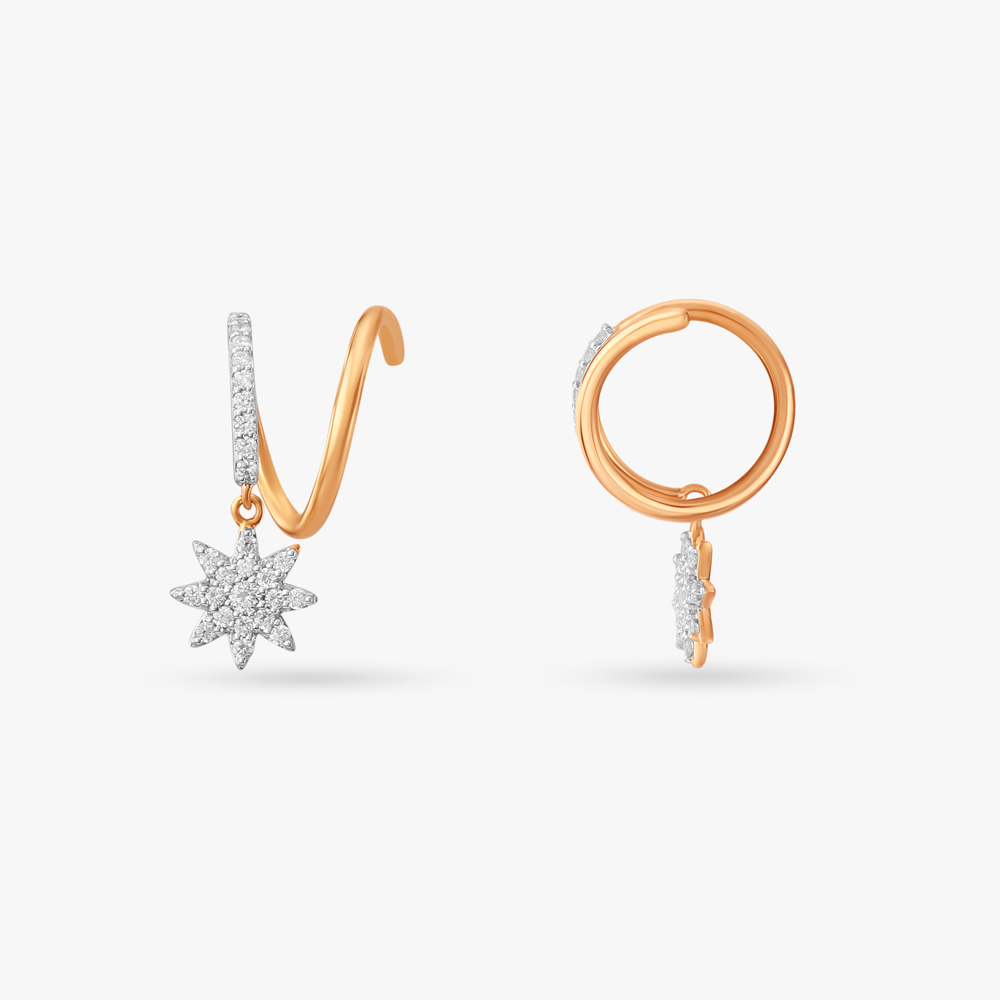 Micara - Starlight Hoops - Earrings