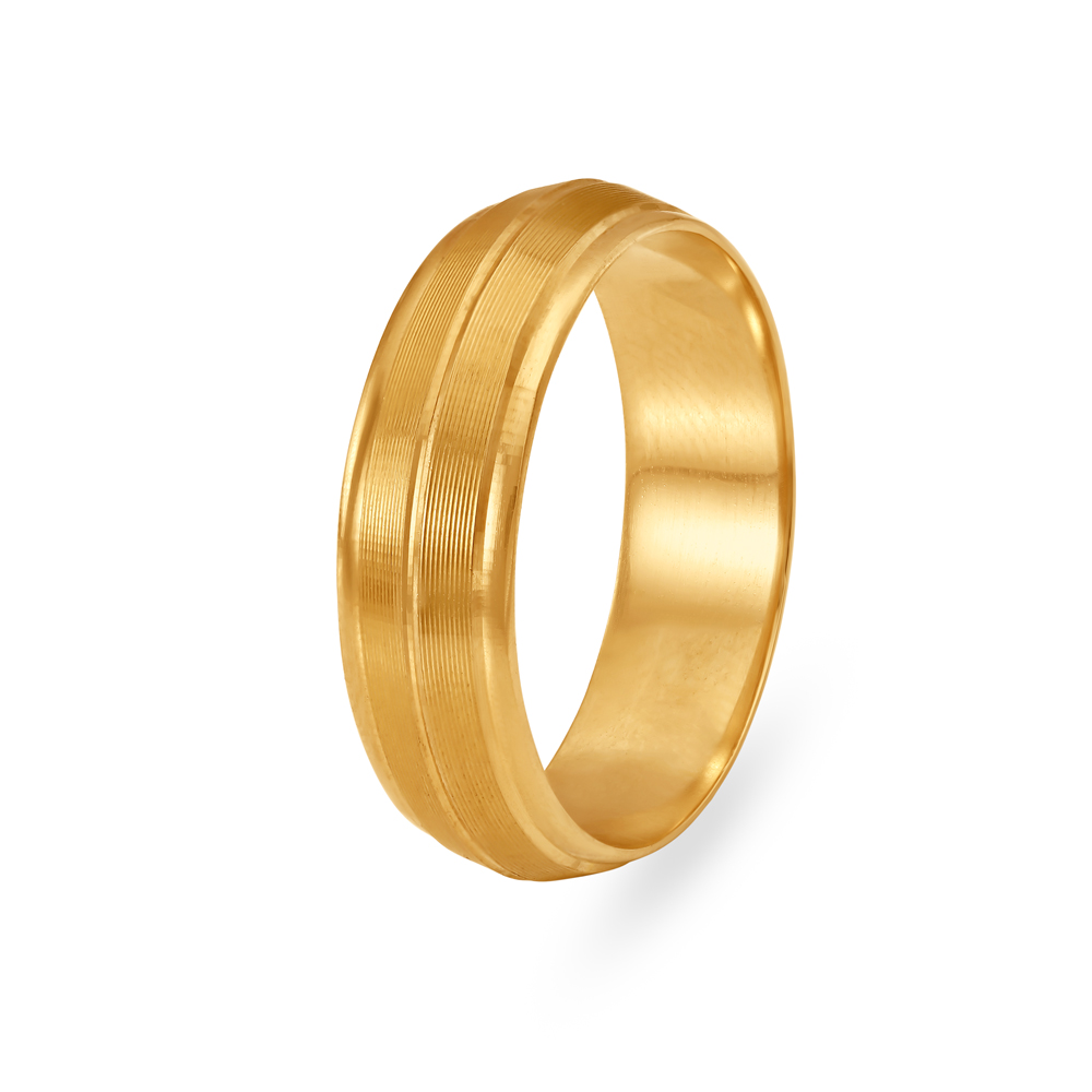Classy 22 Karat Yellow Gold Finger Ring,,hi-res image number null